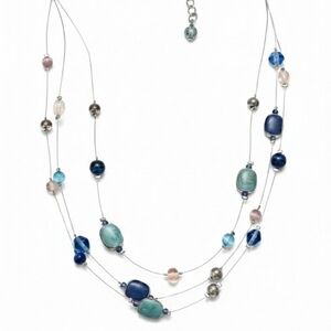 Elegant Multi-Color Beaded Necklace